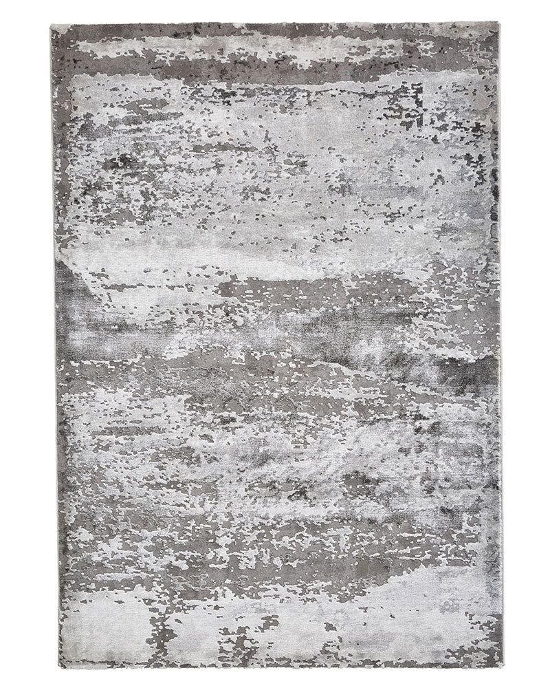CRAFT 19788 GREY ABSTRACT MARBLE RUG