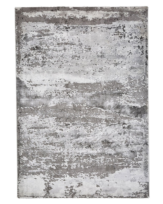 CRAFT 19788 GREY ABSTRACT MARBLE RUG