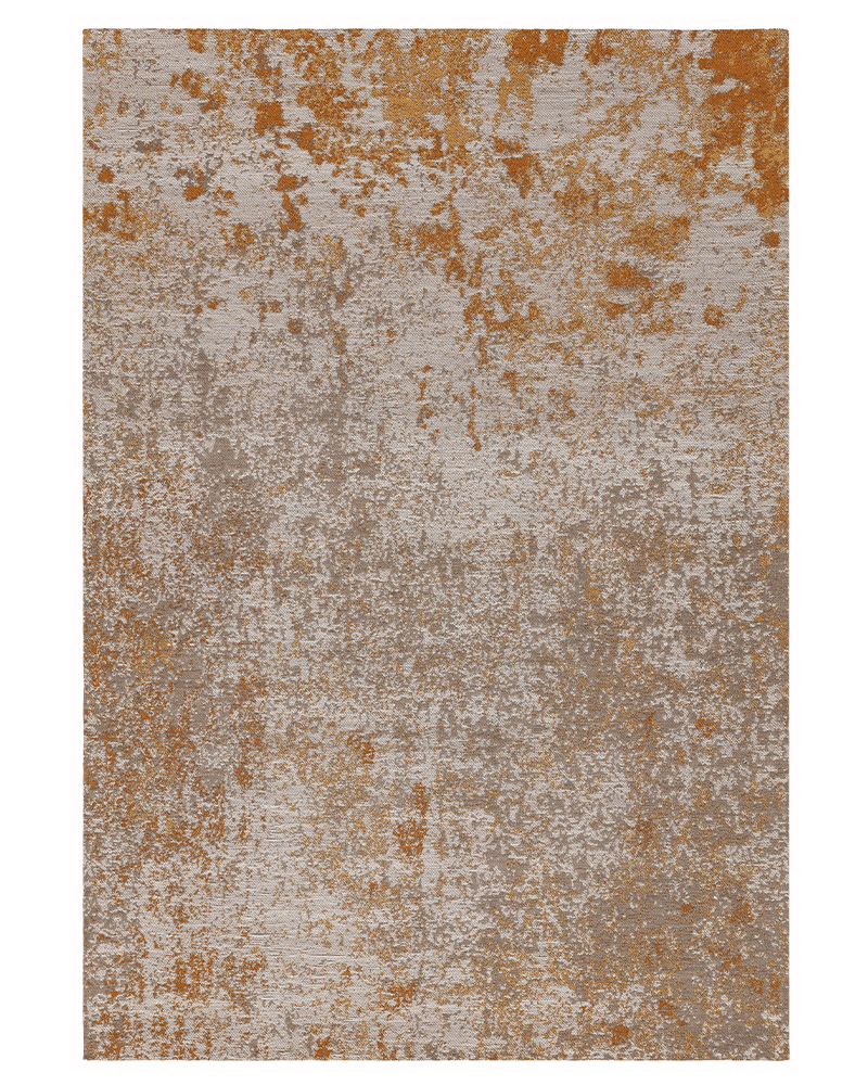 DARA ABSTRACT INDOOR OUTDOOR RUG TERRACOTTA BEIGE