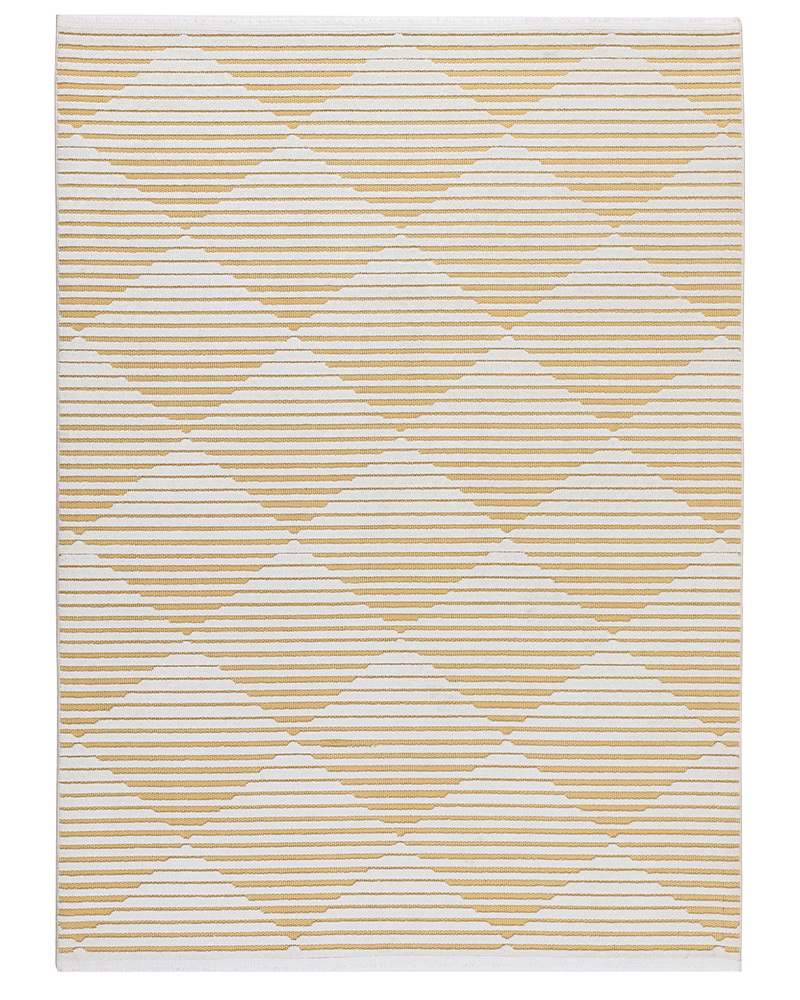 JAZZ GEOMETRIC JAZ12 INDOOR OUTDOOR AMBER YELLOW