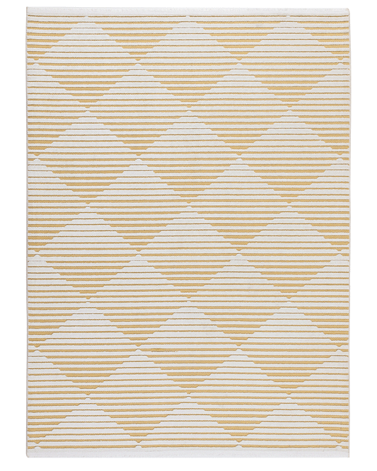 JAZZ GEOMETRIC JAZ12 INDOOR OUTDOOR AMBER YELLOW