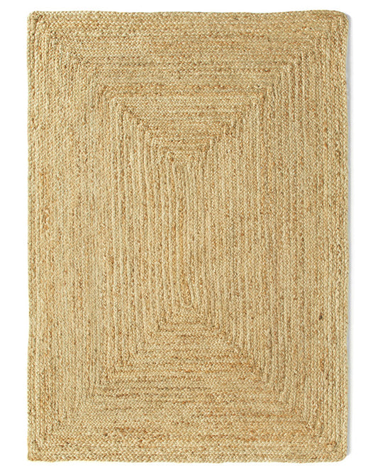 JUTE BRAIDED RUG NATURAL