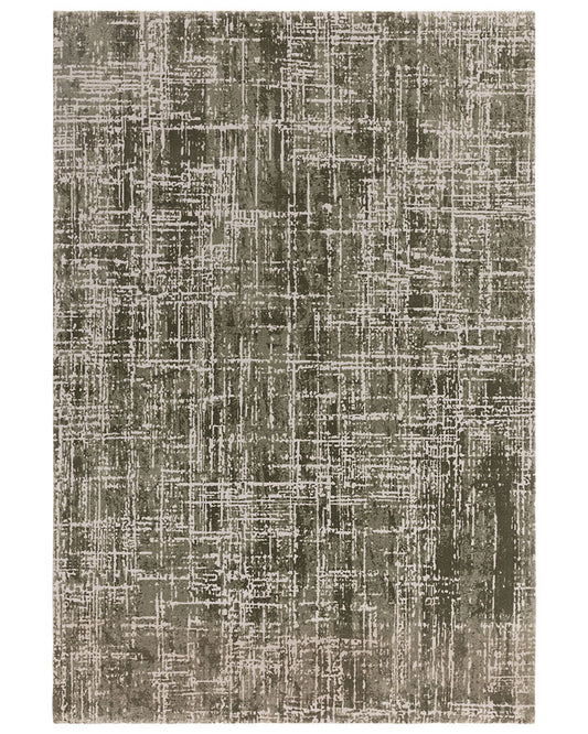 KUZA ABSTRACT GREEN RUG