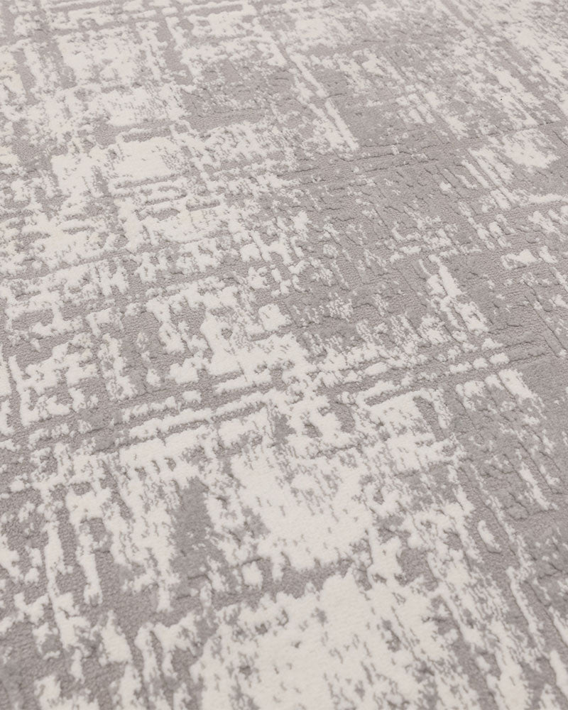 KUZA ABSTRACT GREY RUG