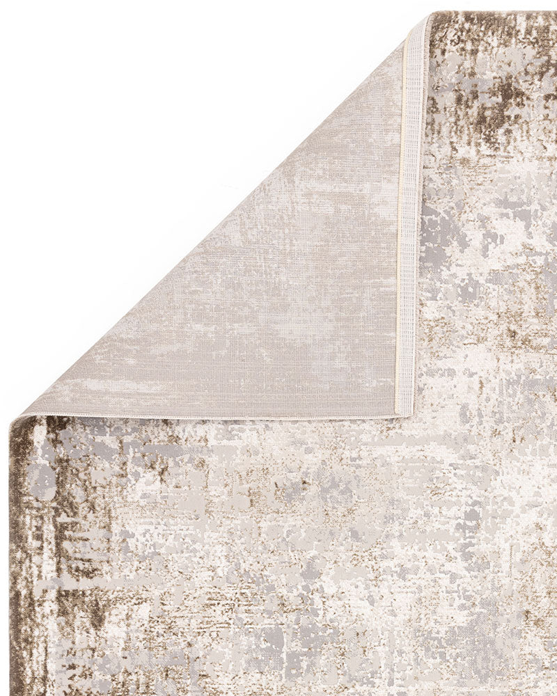 KUZA BORDER BEIGE RUG