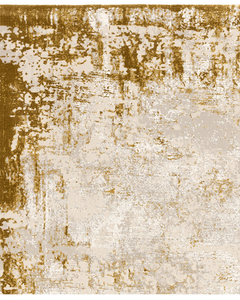 KUZA BORDER GOLD RUG