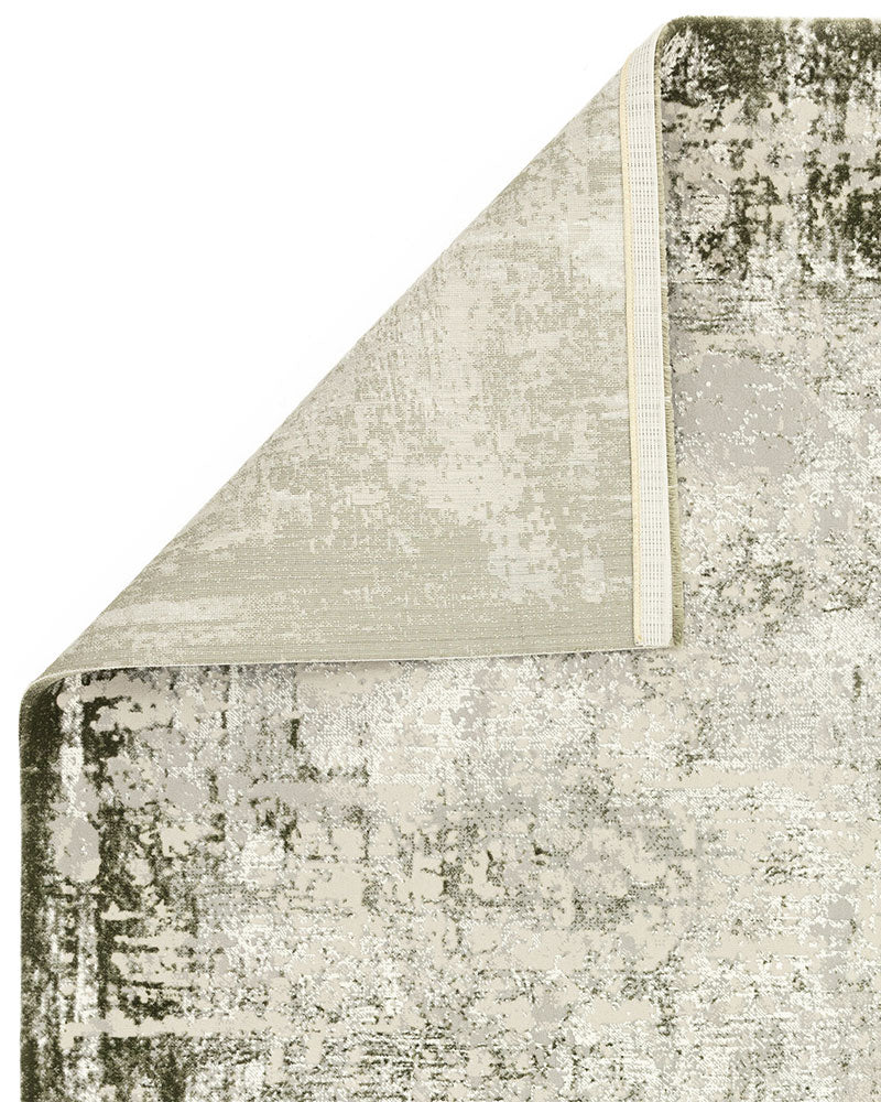 KUZA BORDER GREEN RUG
