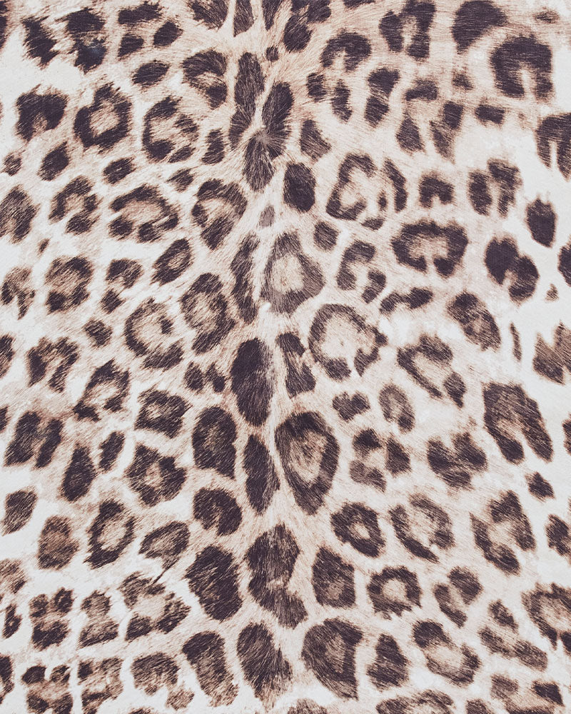 FAUX ANIMAL PRINT LEOPARD