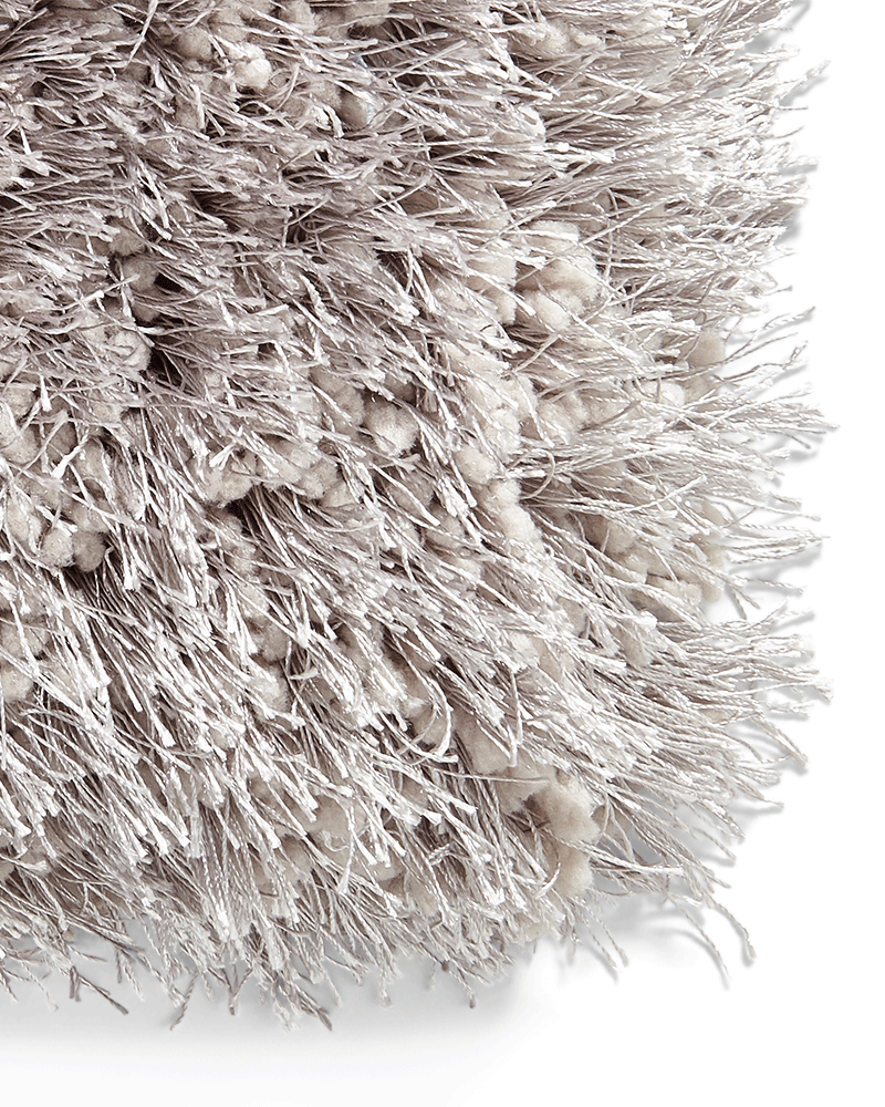 MONTANA SILVER GREY SUPER DEEP HEAVY LUXURY SHAGGY RUG
