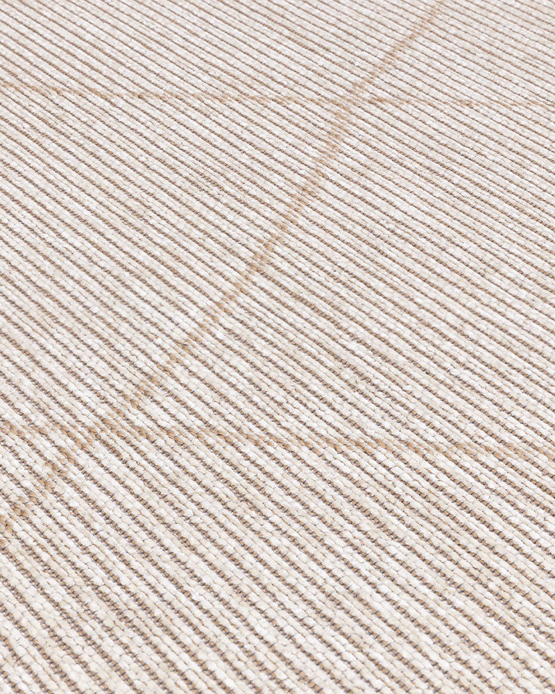 MULBERRY JUTE CREAM FLATWEAVE RUG
