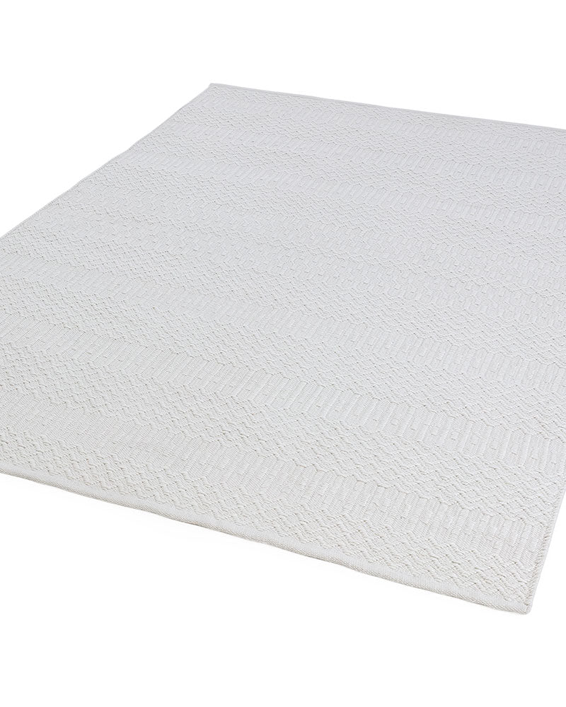 HALSEY NATURAL IVORY INDOOR OUTDOOR FLATWEAVE RUG