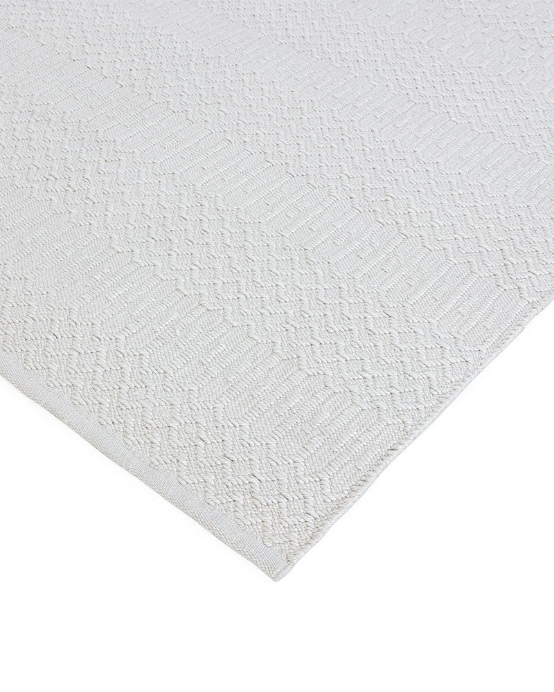 HALSEY NATURAL IVORY INDOOR OUTDOOR FLATWEAVE RUG