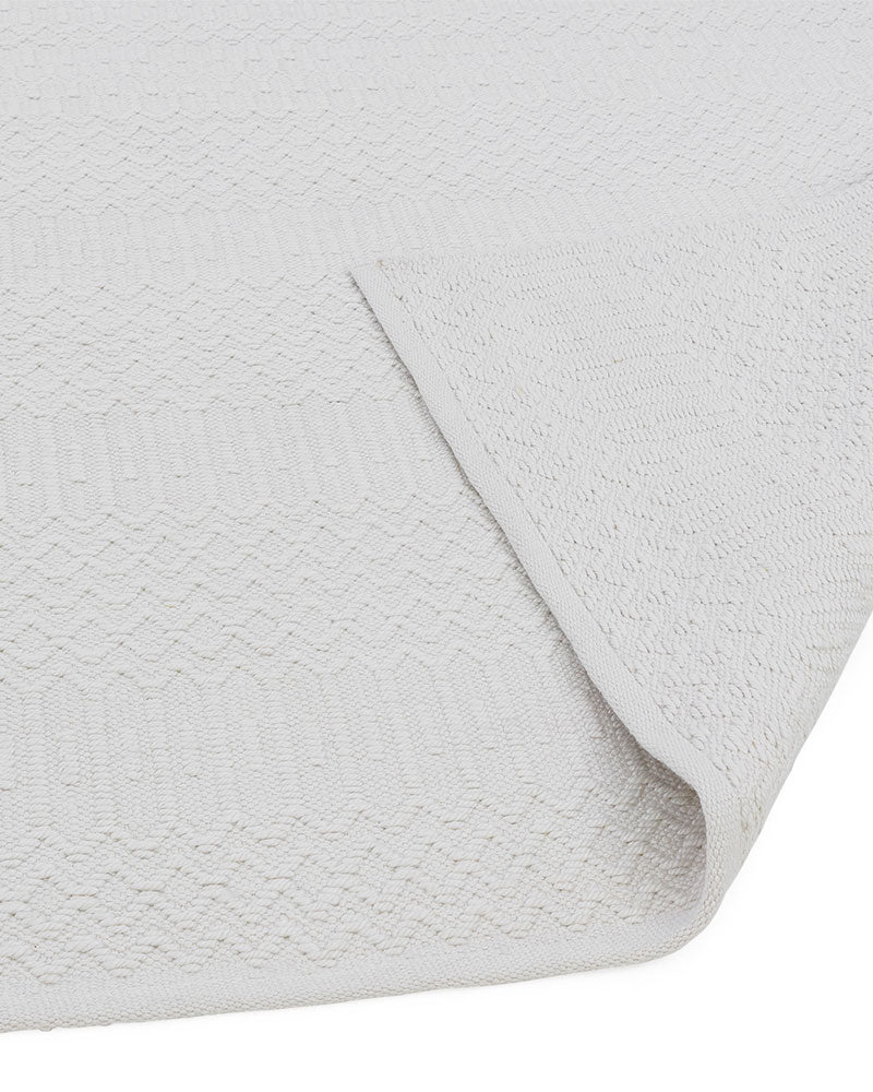 HALSEY NATURAL IVORY INDOOR OUTDOOR FLATWEAVE RUG