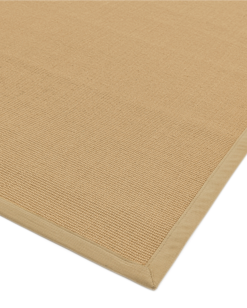SISAL TAPED EDGE RUG - LINEN / LINEN