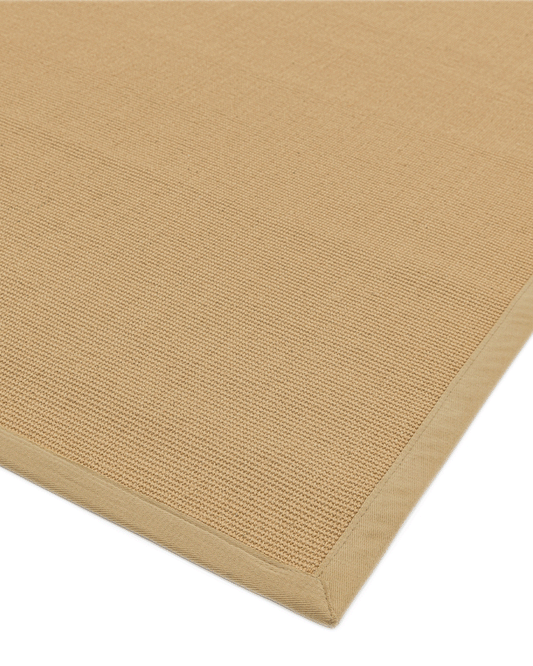 SISAL TAPED EDGE RUG - LINEN / LINEN