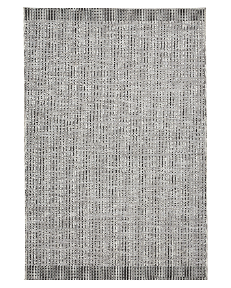 STITCH 9682 INDOOR / OUTDOOR RUG SILVER / BLACK