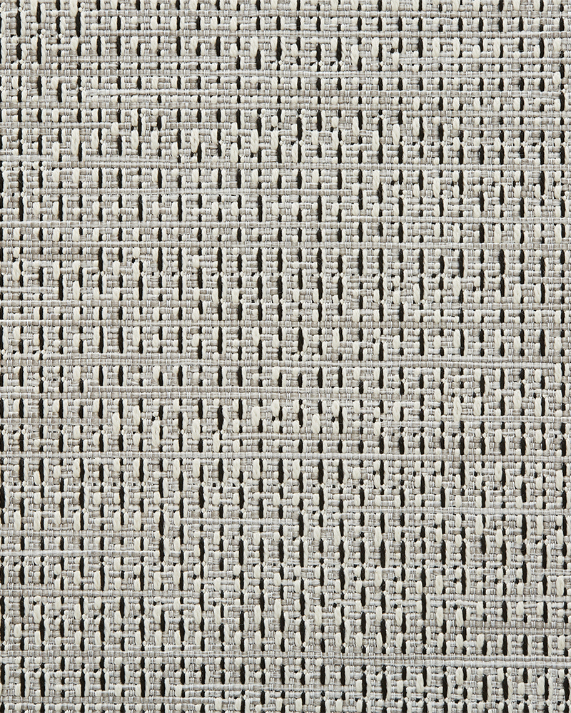 STITCH 9682 INDOOR / OUTDOOR RUG SILVER / BLACK