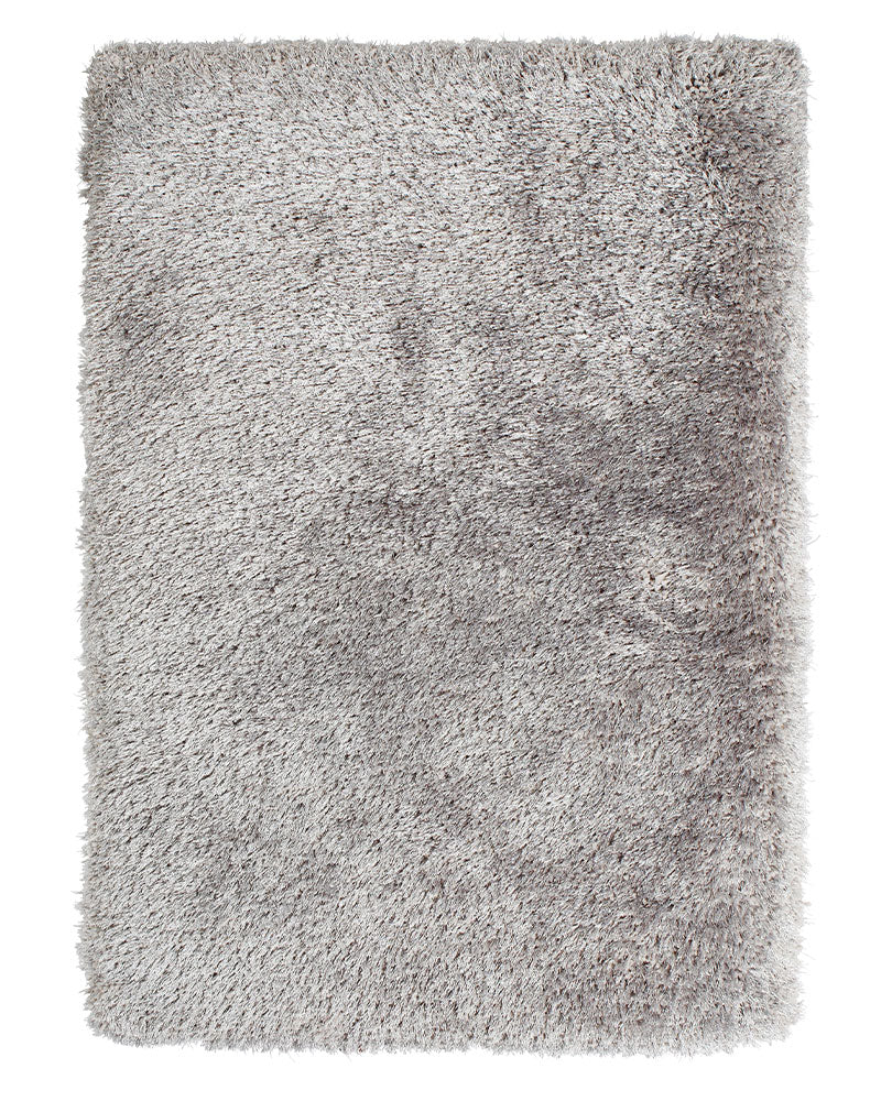 MONTANA SILVER GREY SUPER DEEP HEAVY LUXURY SHAGGY RUG