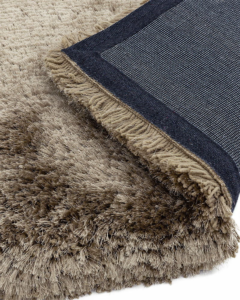 PLUSH LUXURY SHAGGY TAUPE