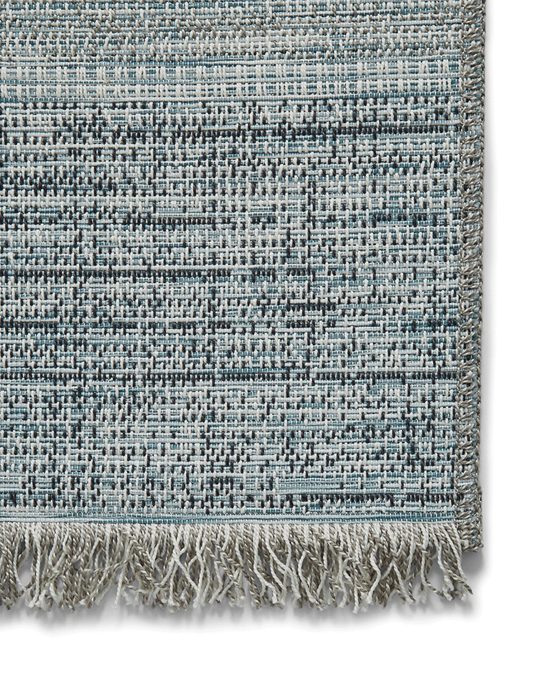 TWEED 9743 INDOOR / OUTDOOR RUG BEIGE / BLUE