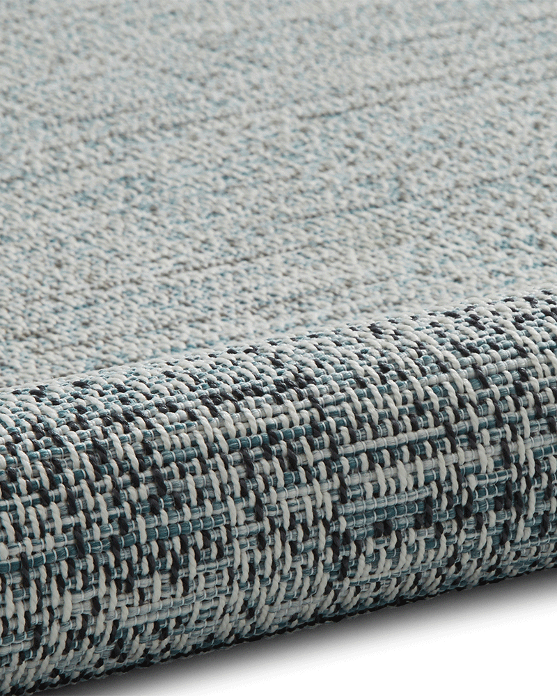 TWEED 9743 INDOOR / OUTDOOR RUG BEIGE / BLUE
