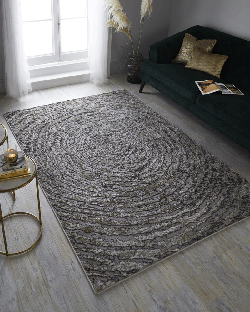 ERIS URSA GREY GOLD RUG