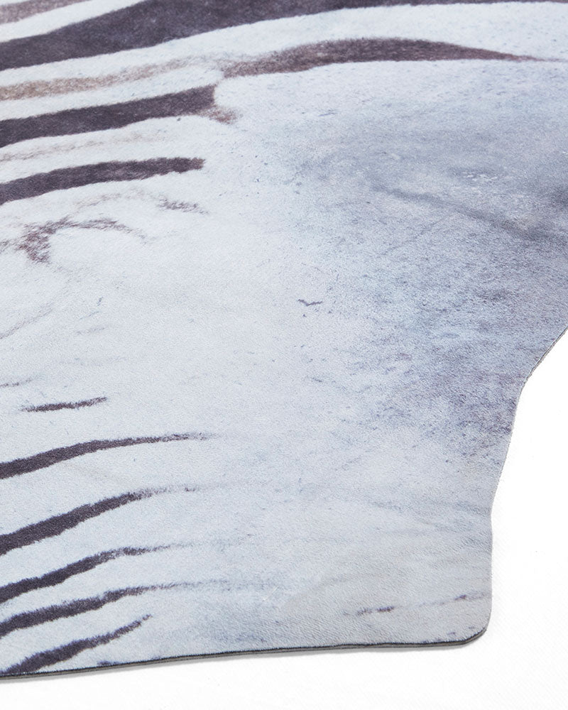 FAUX ANIMAL PRINT ZEBRA