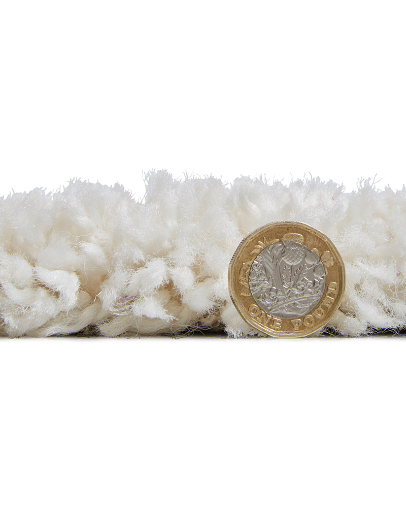 BOHO 8280 WHITE BLACK MOROCCAN BERBER SHAGGY MODERN