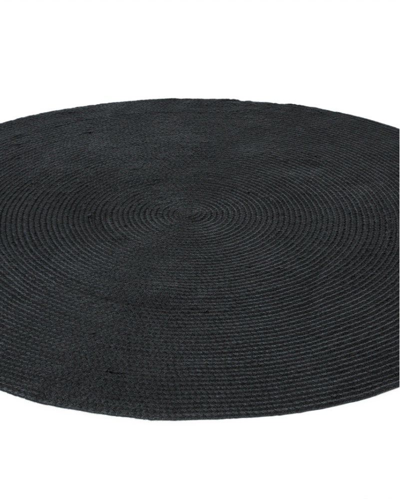 NICO INDOOR OUTDOOR CIRCLE CHARCOAL 200CM