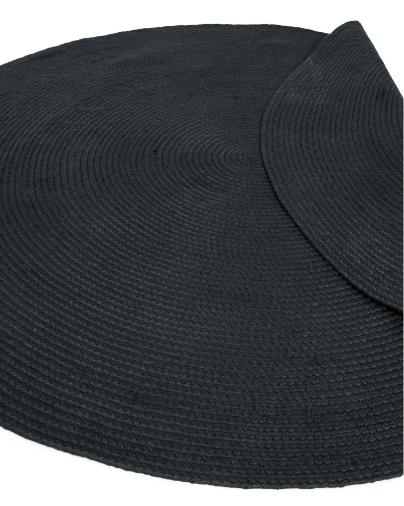 NICO INDOOR OUTDOOR CIRCLE CHARCOAL 200CM