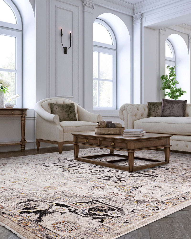 SOVEREIGN 02 ANTIQUE MEDALLION VINTAGE TRADITIONAL STYLE RUG