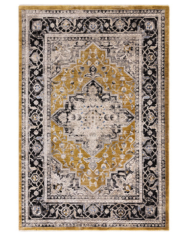 SOVEREIGN 03 GOLD MEDALLION VINTAGE TRADITIONAL STYLE RUG