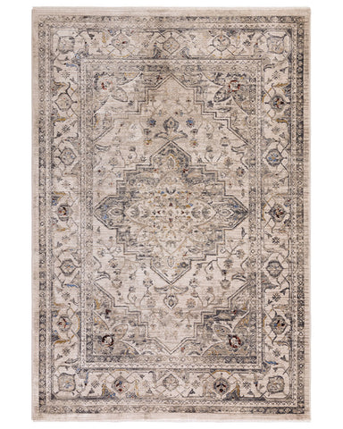SOVEREIGN 06 ASH MEDALLION VINTAGE TRADITIONAL STYLE RUG