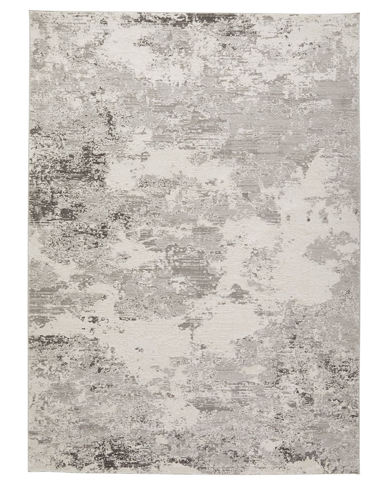OLIVIA 105 GREY ABSTRACT RUG