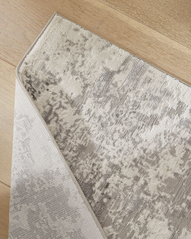 OLIVIA 105 GREY ABSTRACT RUG