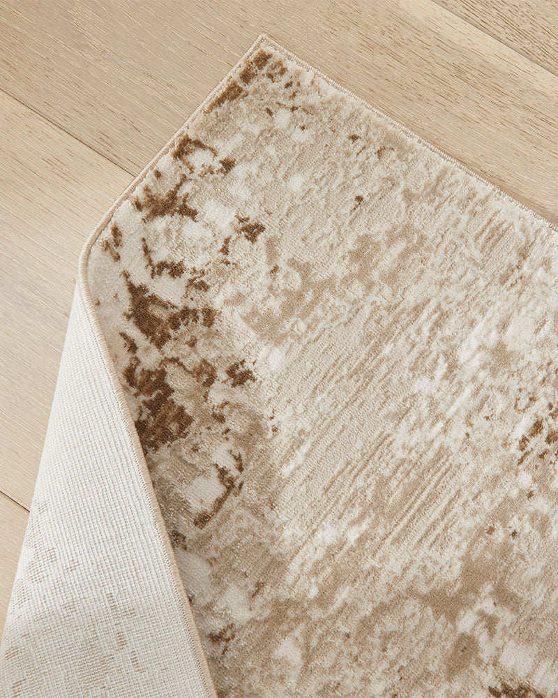 OLIVIA 106 BEIGE ABSTRACT RUG