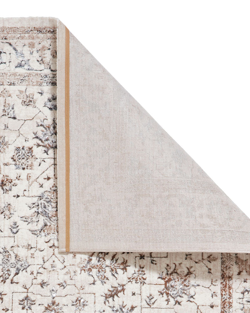 CREATION METALLIC 50112 BEIGE SILVER TRADITIONAL VINTAGE STYLE