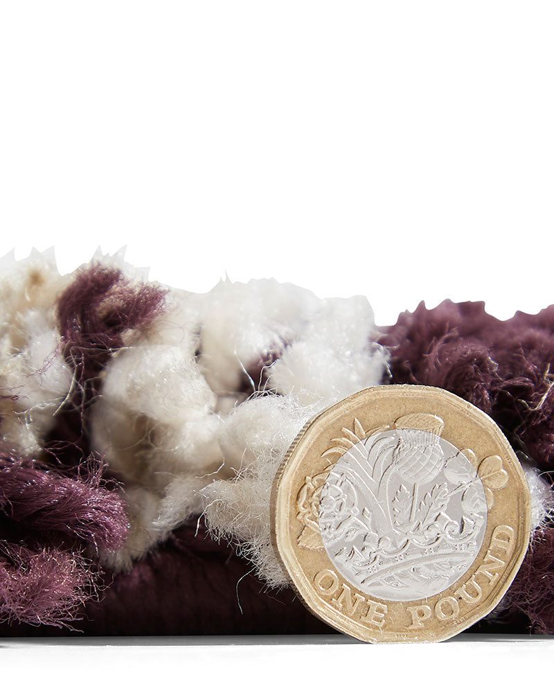 BOHO 8280 PURPLE MOROCCAN BERBER SHAGGY MODERN