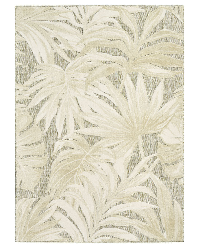 ALOHA ALH43 IVSAG IVORY SAGE GREEN INDOOR OUTDOOR RUG