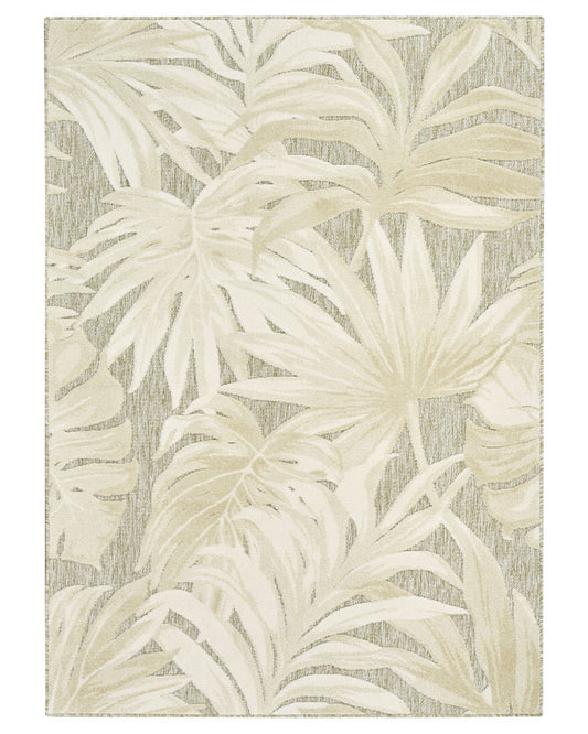 ALOHA ALH43 IVSAG IVORY SAGE GREEN INDOOR OUTDOOR RUG