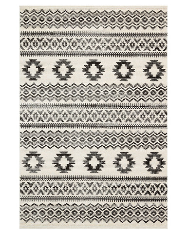 ALPAKA ALPK03 IVORY GREY CONCEPT LOOMS BOHO 160X220 RUG