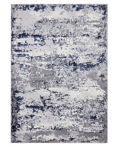 ARTEMIS B9289A BLUE SILVER ABSTRACT RUG