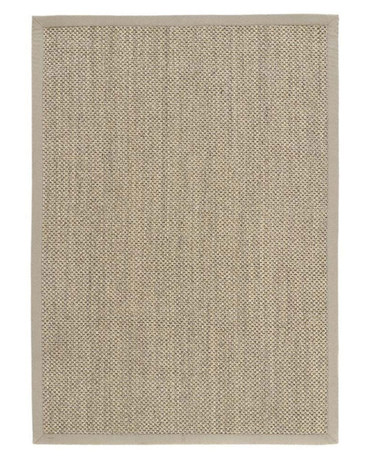ORIGINS SISAL NATURAL LIGHT BEIGE WITH SAND BORDER RUG