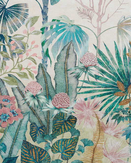 HARLEQUIN FLOREANA BLEACHED CORAL MACHINE WASHABLE RUG