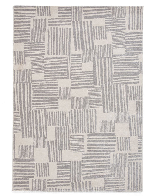 CATHERINE LANSFIELD BLOCKS GREY RUG
