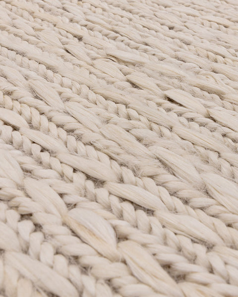 OAKLEY BLONDE NEUTRAL BRAIDED JUTE RUG