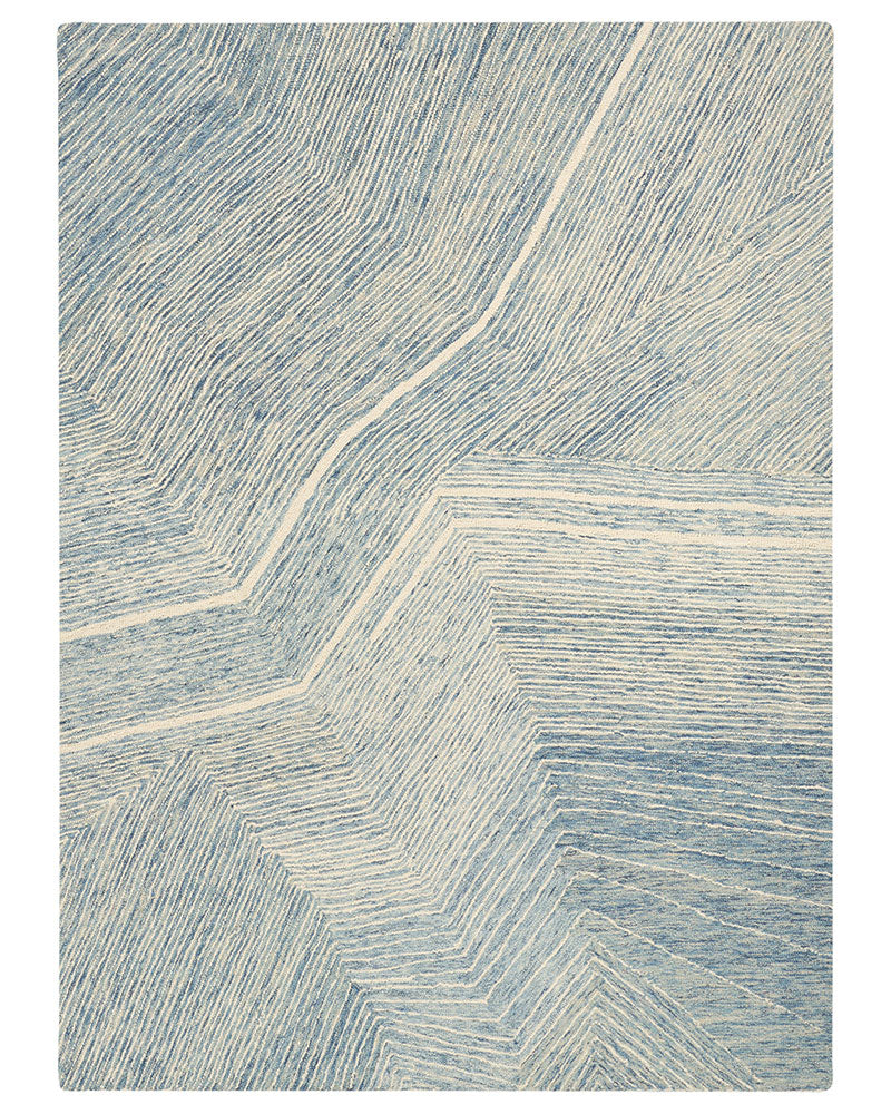 DKNY DKP03 PURE ANGLES ANG01 BLUE RUG