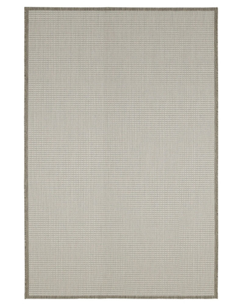 NEUTRAL BORDER INDOOR / OUTDOOR FLATWEAVE RUG