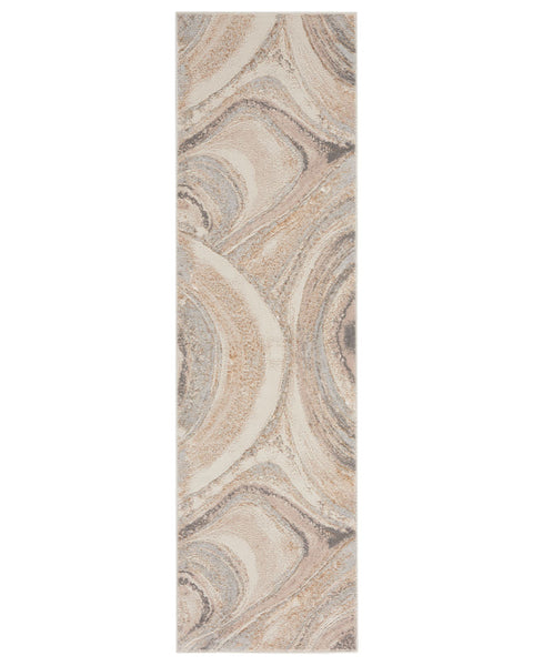 BRUSHSTROKES BSK03 CREAM GREY RUG