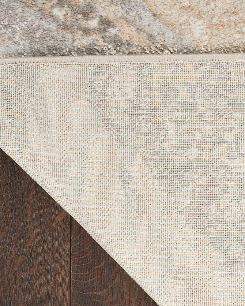 BRUSHSTROKES BSK03 CREAM GREY RUG